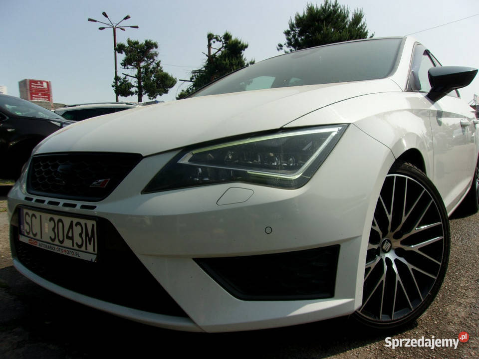 Seat Leon CUPRA 280 Navi PDC 2x Grzane fotele śląskie