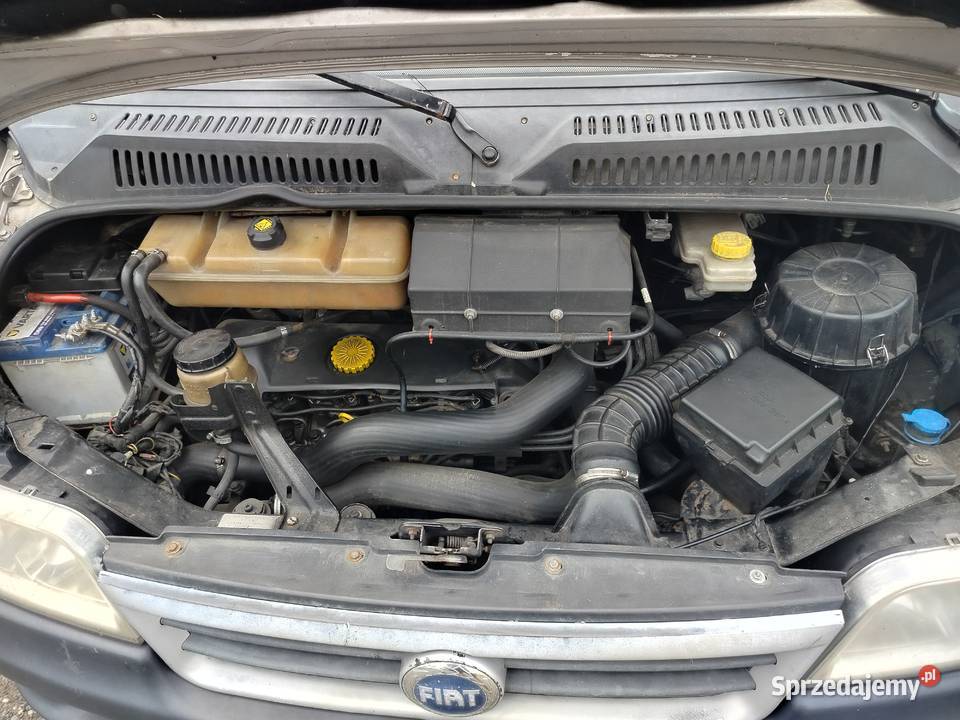 FIAT DUCATO 28JTD 128 hak 9 osobowy blacharka OK Zabrze