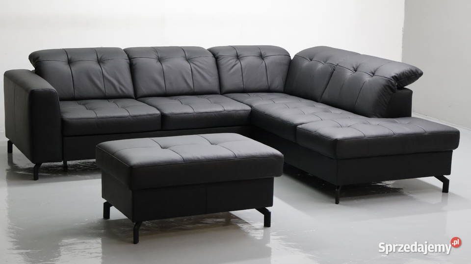 TAL SKÓRA NATURALNA NAROŻNIK funkcja spania PUFA wielkopolskie