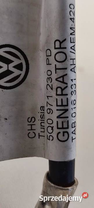 SEAT TARRACO WIĄZKA ALTERNATORA 5Q0971230PD osobowe