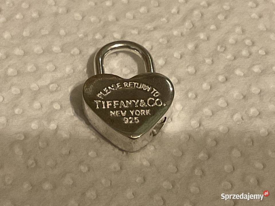 Srebrna zawieszkawisiorek w kształcie kłódki srebro Sosnowiec