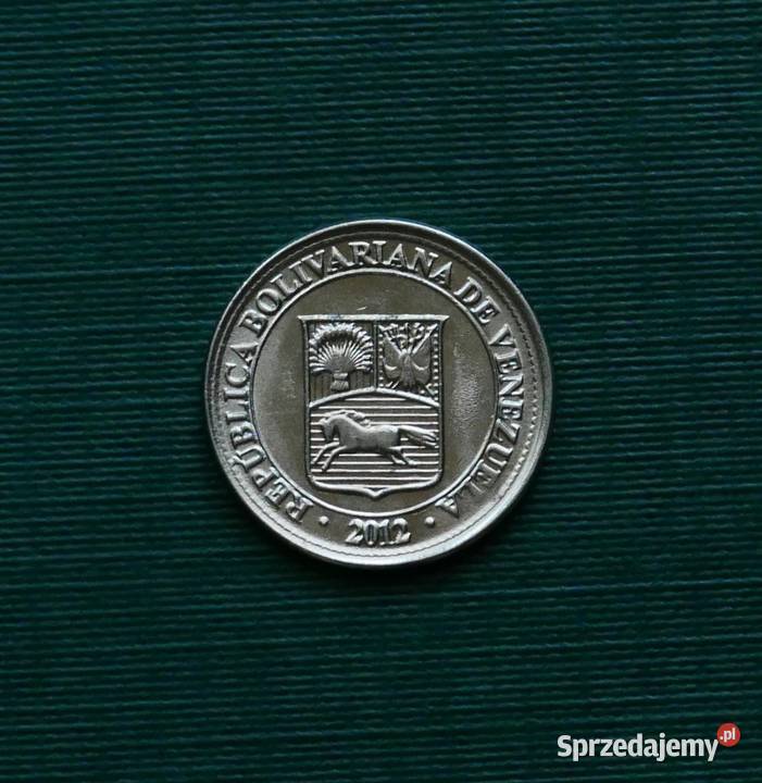 WENEZUELA 50 centymów 2012r śląskie Gliwice