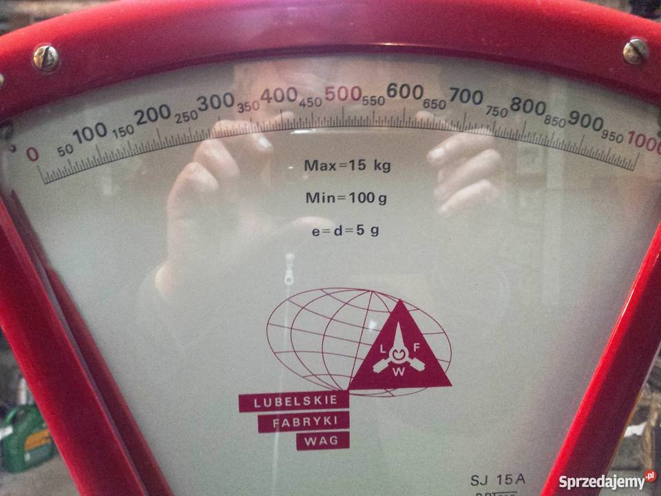 Waga sklepowa uchylna retro Jedlicze