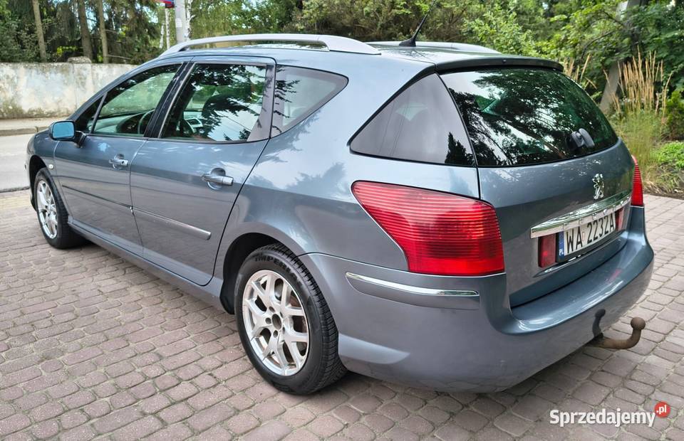 Peugeot 407 16 HDI Klimatronik Panorama Tempomat radio mazowieckie Serock