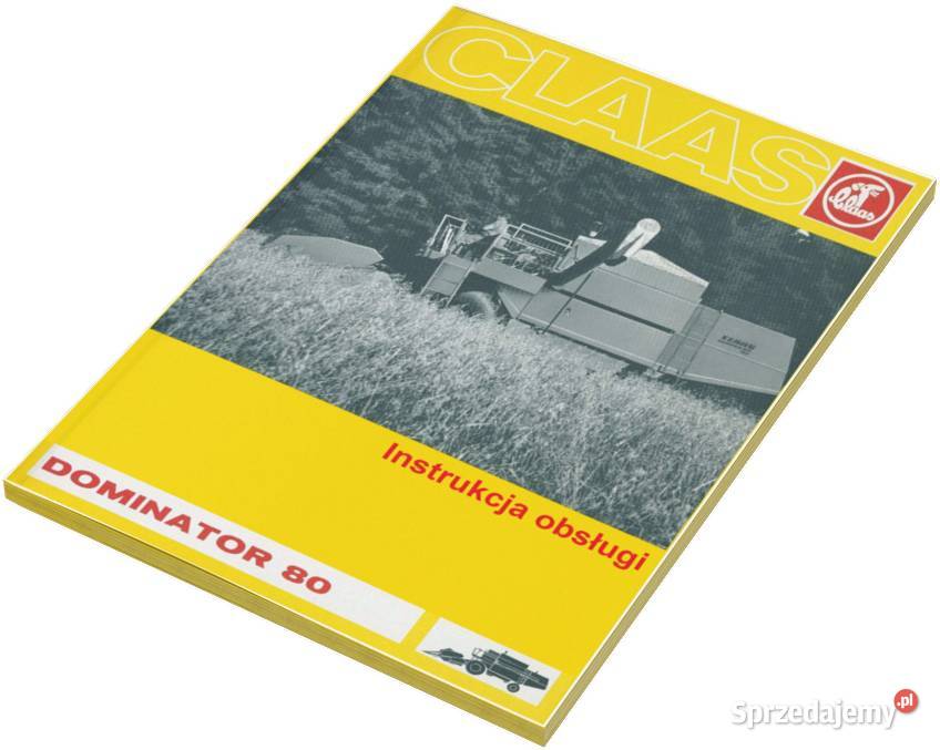 Claas Commandor Instrukcja CS napraw obsługi