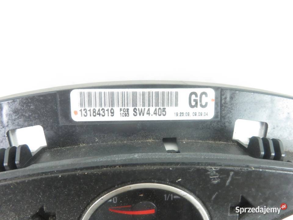 LICZNIK OPEL ASTRA III H 17 CDTI 13184319GC