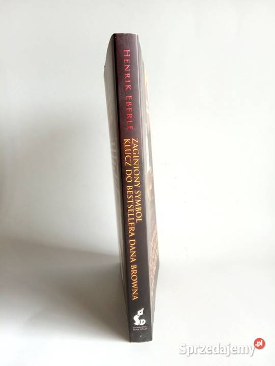 Książka Zaginiony symbol klucz do bestsellera sztuka, kultura i etnologia Bełchatów sprzedam