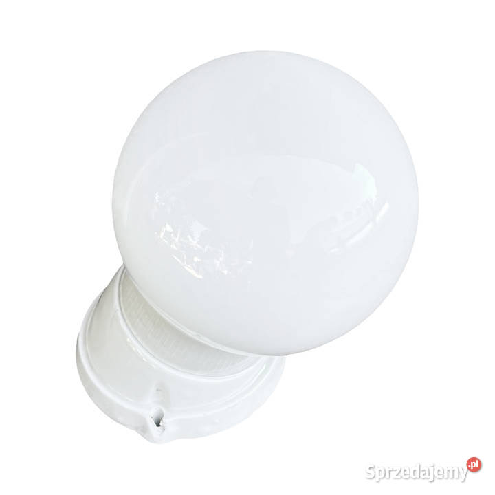 Kinkiet biały industrialny Lindner Niemcy lata Kinkiety Warszawa