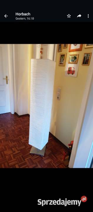 Lampa papierowa Ikea Dom i Ogród dolnośląskie Zgorzelec