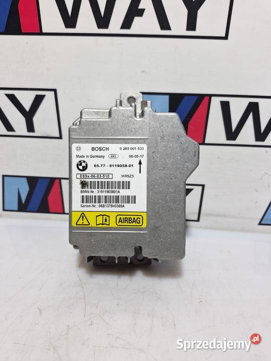 BMW E87 E90 E91 MODUŁ STEROWNIK SENSOR PODUSZEK osobowe dolnośląskie