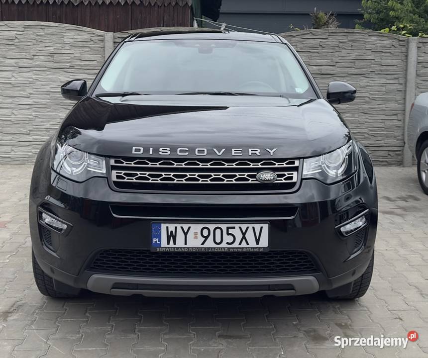 Land Rover Discovery Sport 20d 150 4x4 2018 1 czarny Warszawa