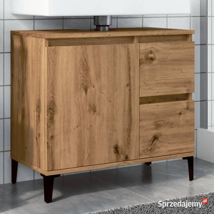 Szafka pod umywalkę dąb artisan 65x33x60 Szafki Warszawa