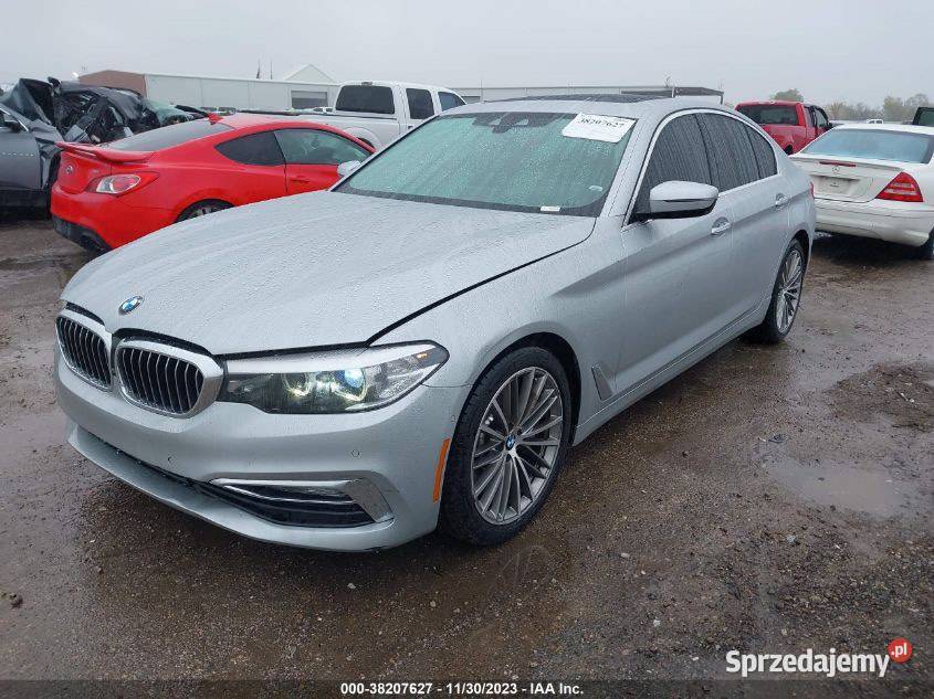 BMW SERIA 5 G30 530I 2017 USA LICYTACJE immobilizer Tarnowo Podgórne