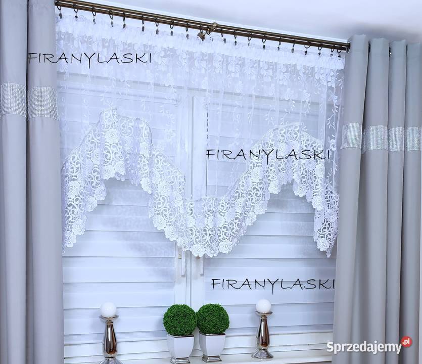 Firana 300x100 firany Gotowe do pokoju salonu Firany