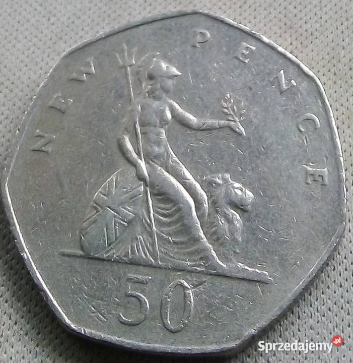 WIELKA BRYTANIA50 PENCE1981 r