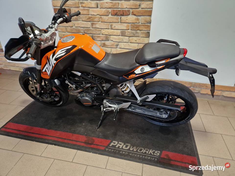 KTM DUKE 125 ABS przebieg 25177 2013r 25177km
