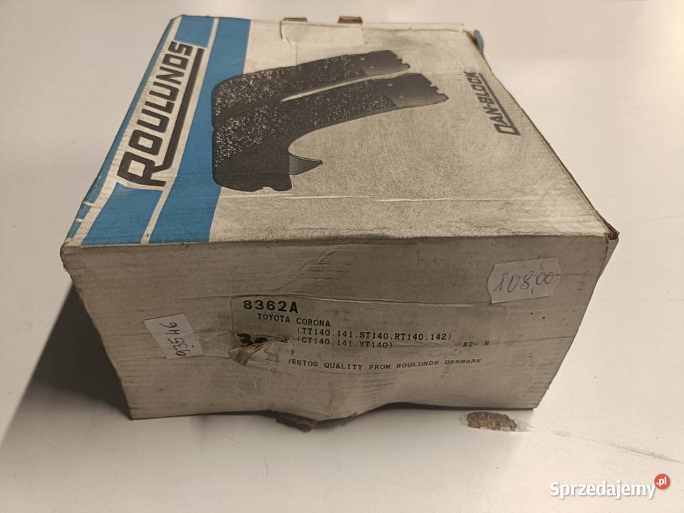 Toyota Corona TYLNE SZCZĘKI HAMULCOWE tył 8362A osobowe