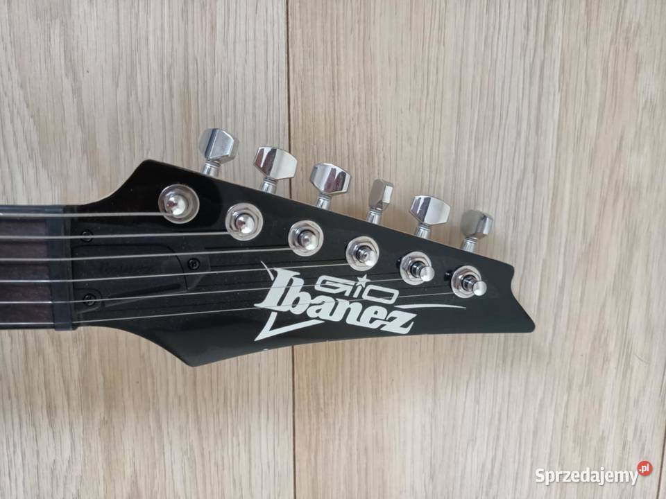 Gitara elektryczna IBANEZ ze wzmacniaczem Muzyka wielkopolskie Czarnków