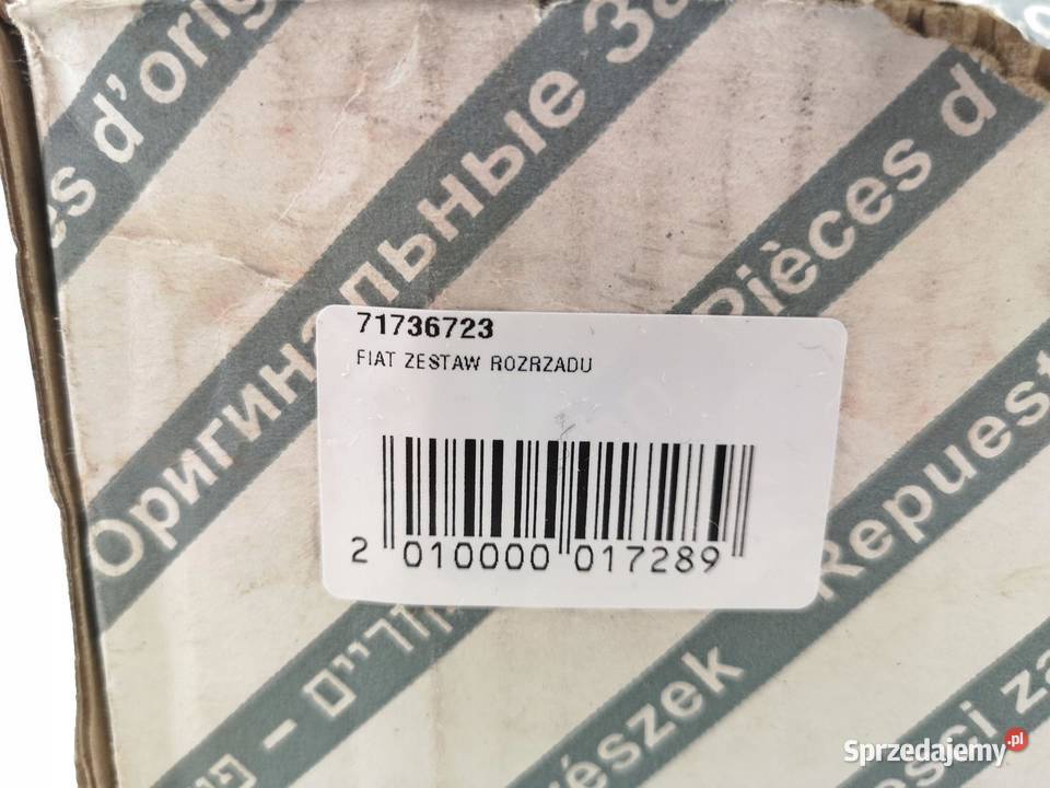 ZESTAW ROZRZĄDU FIAT STILO Schumacher 0107 24