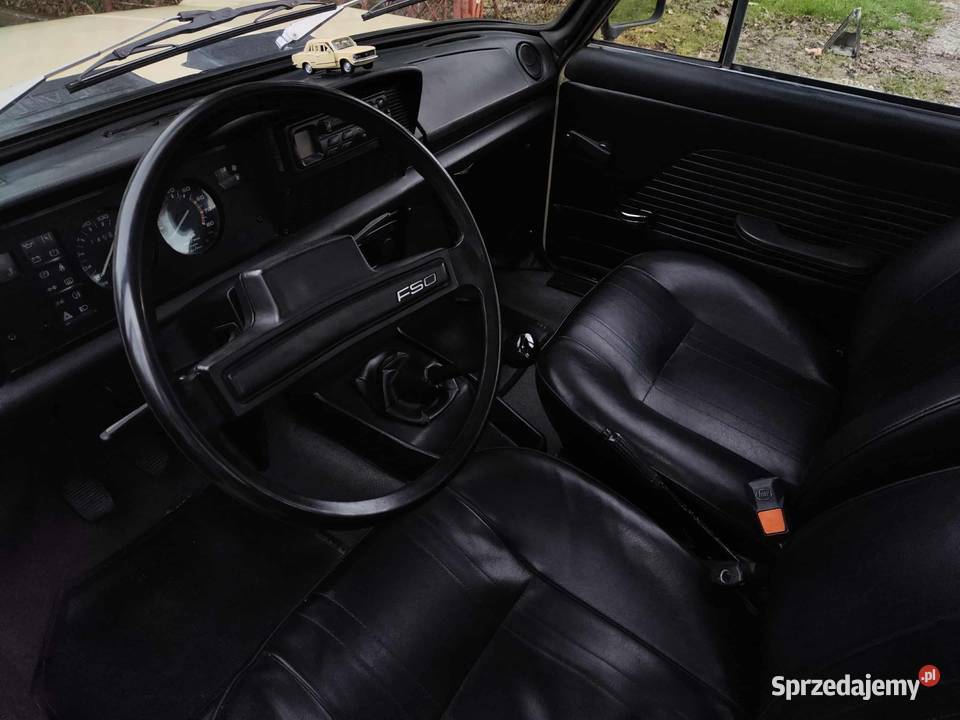 Fiat 125p retro do ślubu Tarnów i