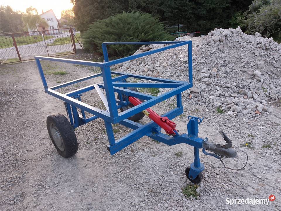 przyczepa wywrotka ogrodnicza kiper podkarpackie
