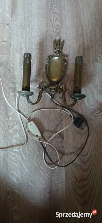 Stary kinkiet ścienny Kraków