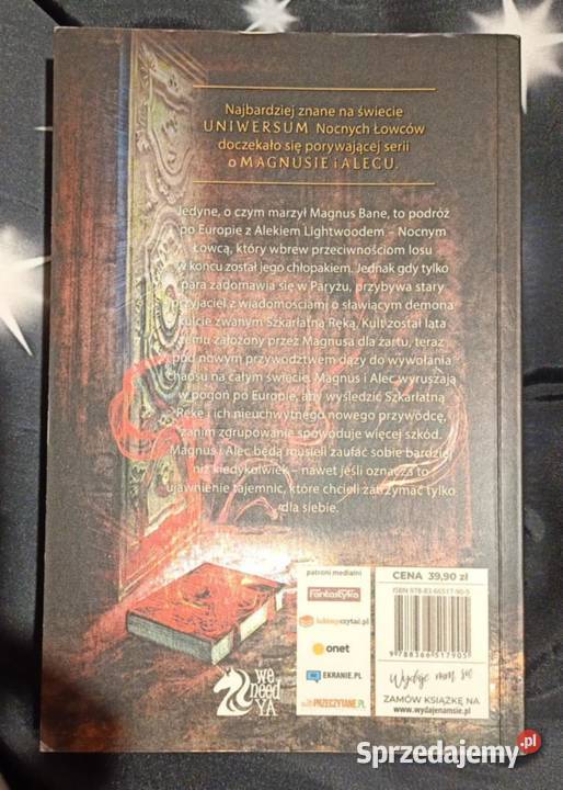 Czerwone Zwoje Magii Cassandra Clare Wesley Chu fantasy wielkopolskie Poznań