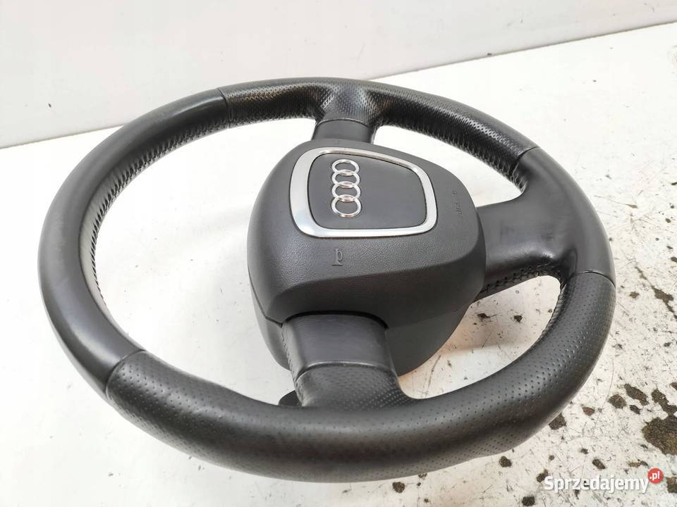 KIEROWNICA TRÓJRAMIENNA SKÓRZANA ŁOPATKI Audi A3