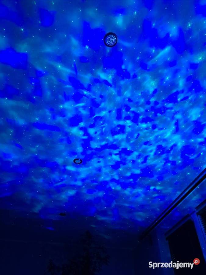 MikStar Projektor gwiazd LED z pilotem użyty