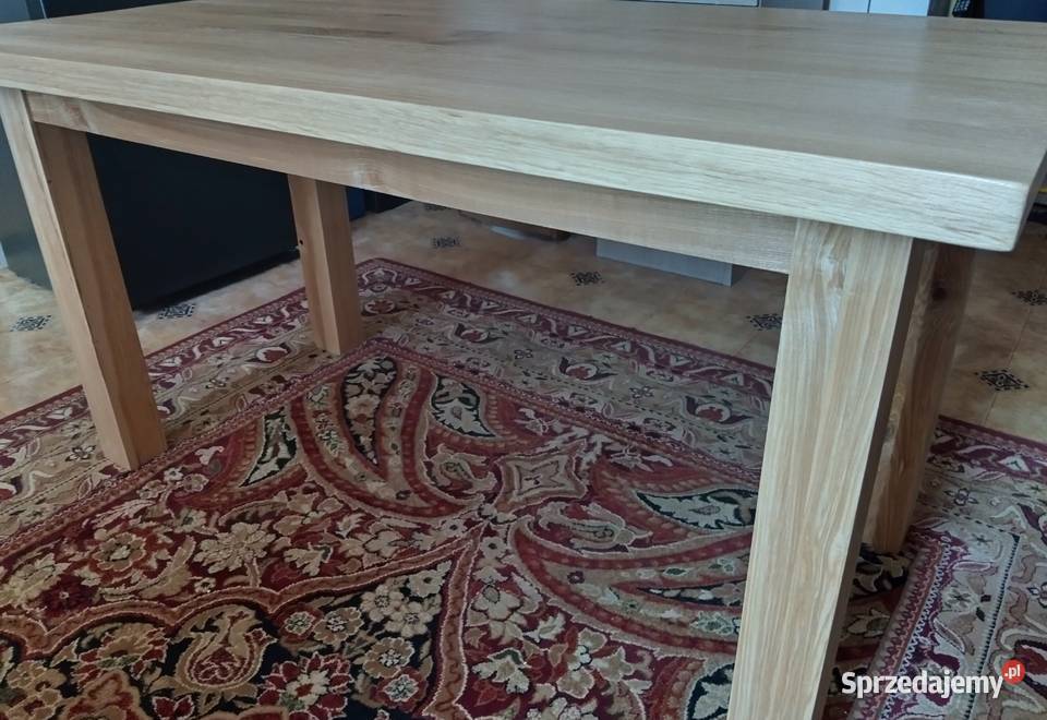 Stylowy Stół dębowy 100 drewno Balin
