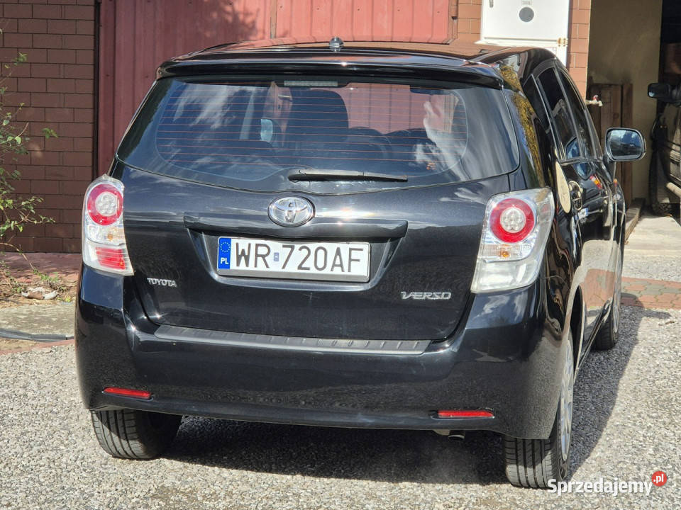 Toyota Verso 2009r Org Lakier 18B 130 241 mazowieckie Radom
