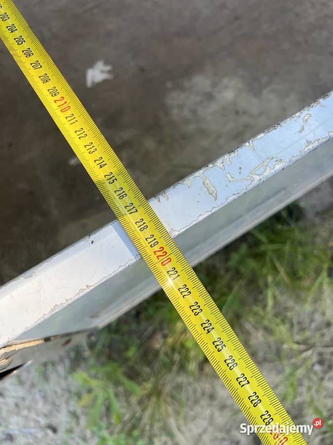 Paka zabudowa 430x220 skrzynia full aluminium Motoryzacja Gorlice