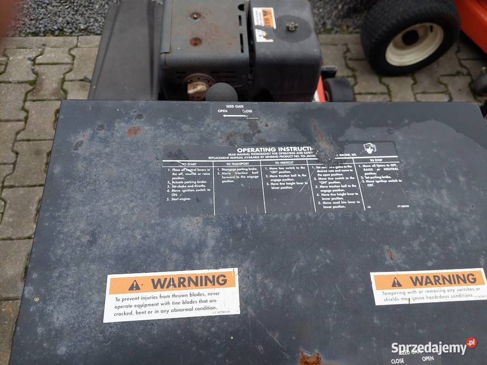 Profesjonalny siewnik do traw Jacobsen AeroKing Dom i Ogród Łubowo sprzedam