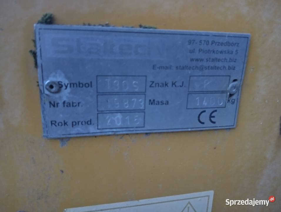 Brona talerzowa 3 m Staltech Rusinowo