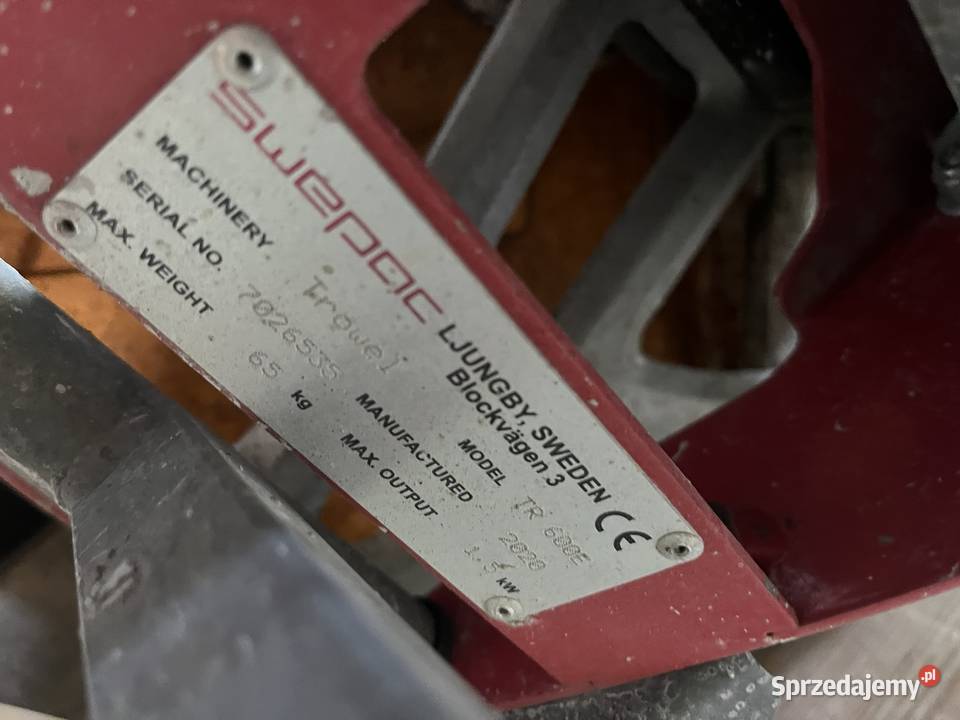 zacieraczka do betonu Swepac TR 600E elektryczna Końskowola