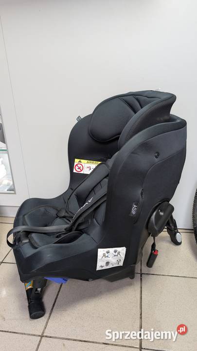 Fotelik Axkid Minikid 20 Kolor Tar Black Tyłem 0 - 25 kg Ruda Śląska