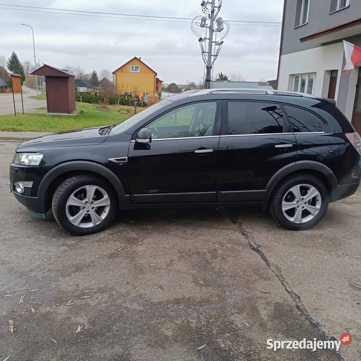Chevrolet Captiva 22 diesel 4x4 7 osobowy komputer pokładowy Tomaszów Lubelski