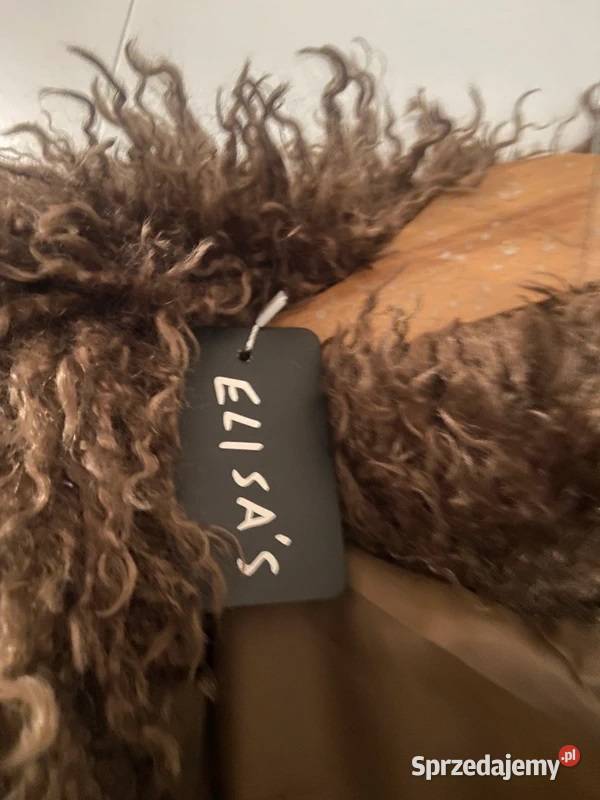 Nowe długie futro sztuczne Lama