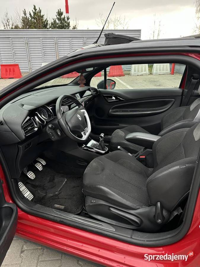 Citroen DS3 Kabriolet Czerwony 18100km Gniezno