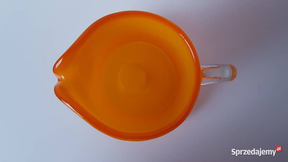 Pomarańczowy dzbanek Fiedorowicz Ząbkowice Dąbrowa Górnicza sprzedam