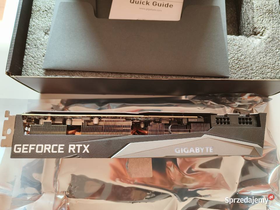 Kultowy RTX3060Ti Gigabyte Gamming OC 8GB VRAM aktywne