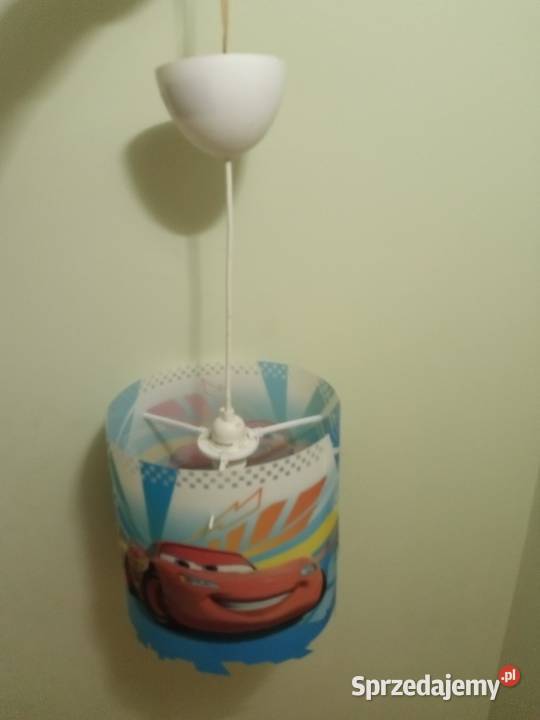 Lampa do pokoju dziecka z grafiką McQueena mazowieckie