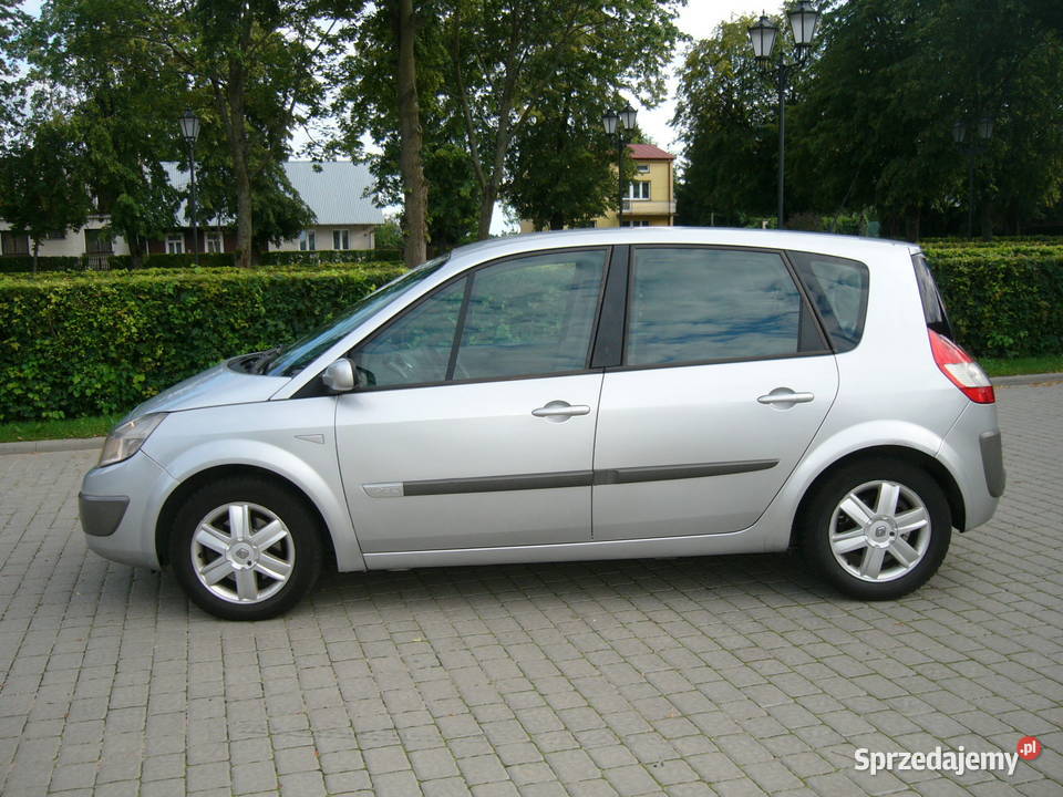 Renault Scenic 19 dCi 2006r zarejestrowany wspomaganie kierownicy Sadowne