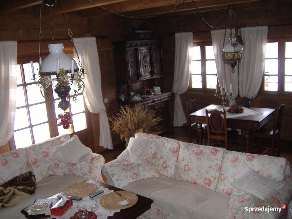 Dom z bali Pieniny Domy