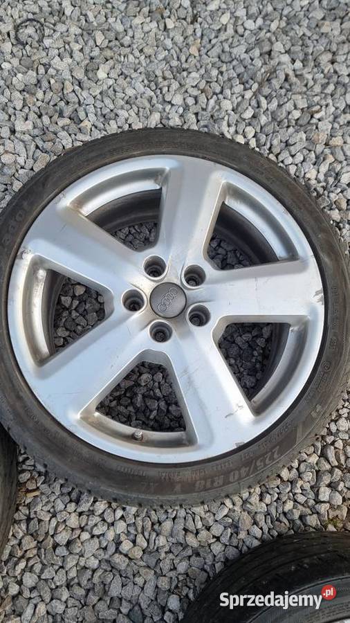 Alufelgi 18 5x112 łopaty rs6 audi vw seat skoda Ronal Samochodowe Mirzec
