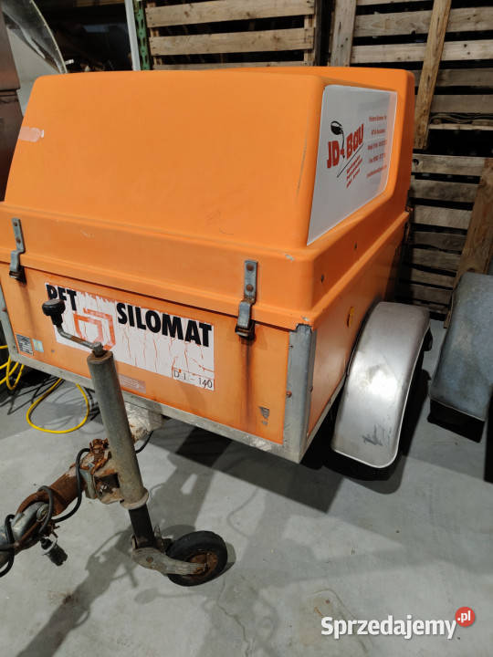 Pompa do transportu zapraw PFT Silomat D1140 na małopolskie Rudno Dolne