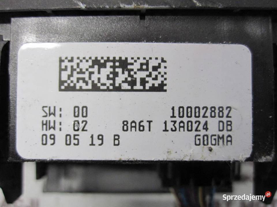 FORD FIESTA VII 09r przełącznik świateł Części samochodowe