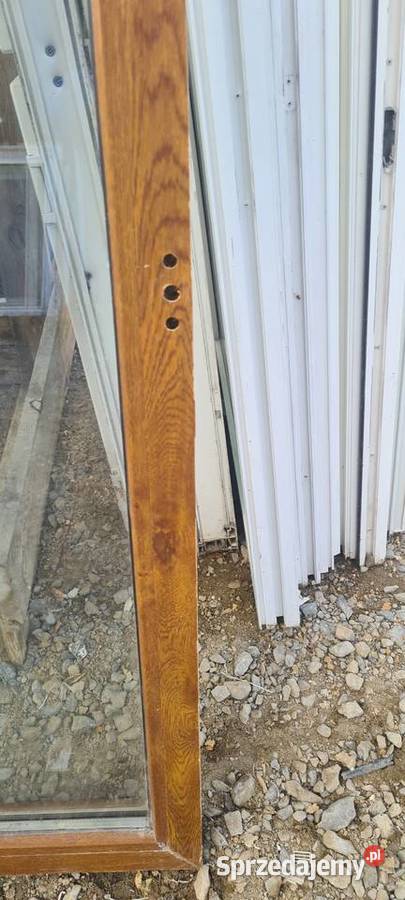 OKNA KacprzaK Witryna 80X136 FIX Używany PCV Okna ścienne Lublin