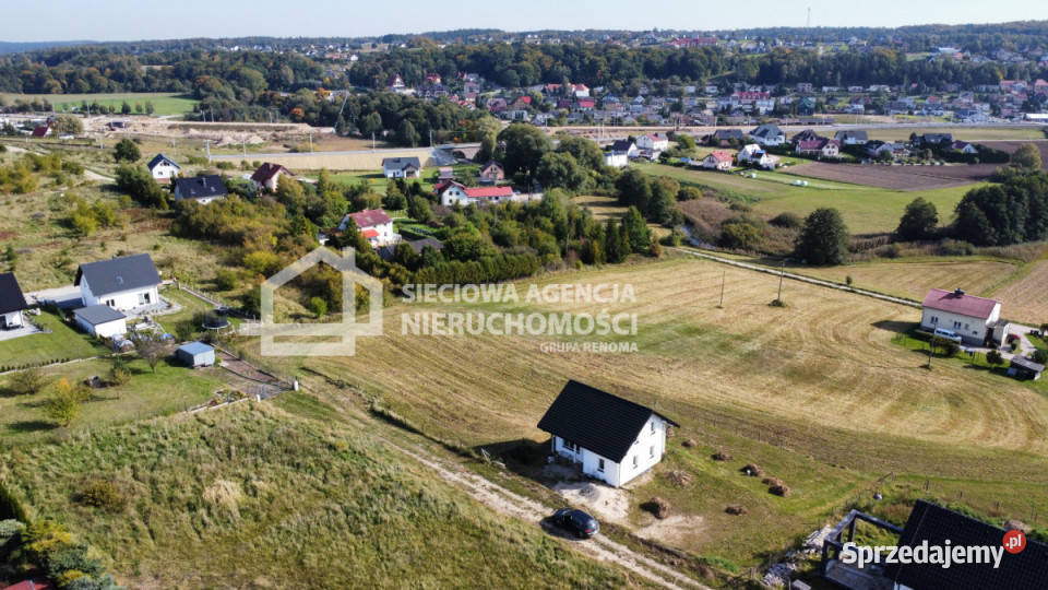 Działka Somonino 1000 metrów utwardzona Sprzedaż