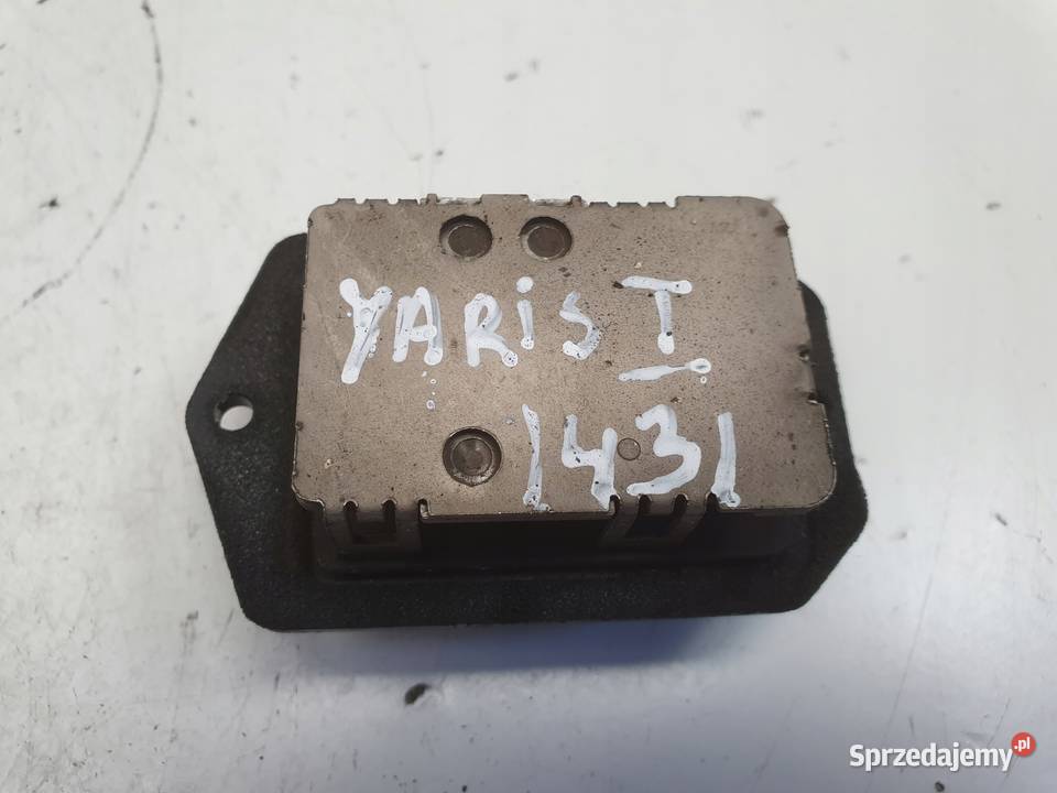 Toyota Yaris I REZYSTOR DMUCHAWY Nawiewu Rudka